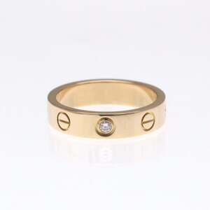 CARTIER 18k Gold Diamond Love Ring